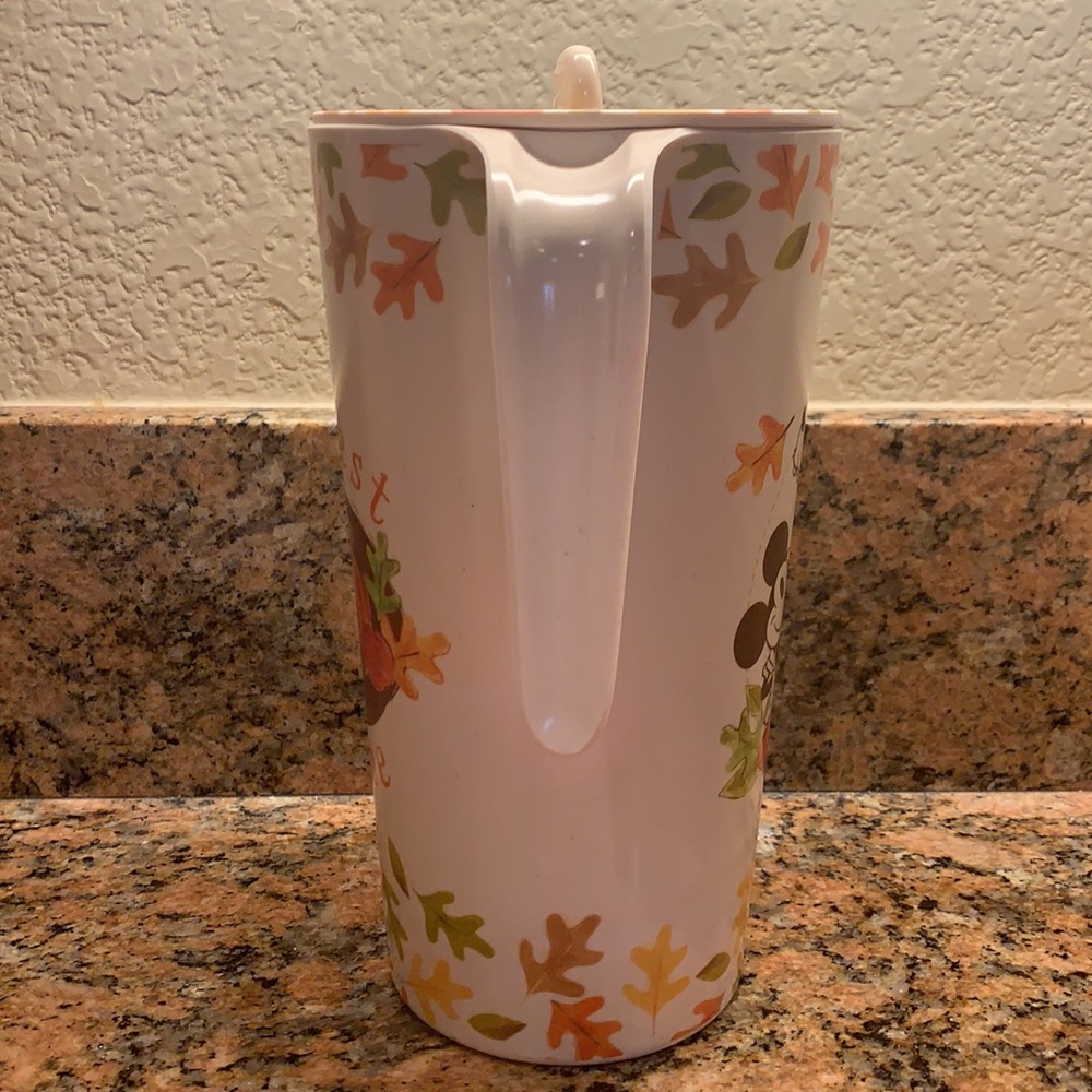 Disney Mickey & Friends Harvest Bamboo Pitcher - Picture 4 of 10